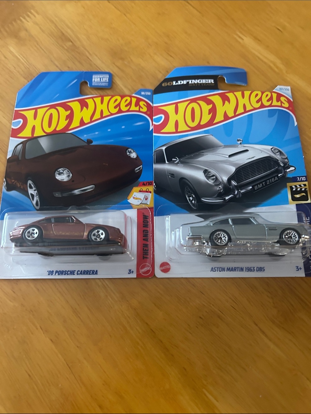 Hot Wheels Silver Aston Martin 1963 DB5 Die-Cast Toy Car - Silver